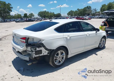 2018 Ford Fusion Hybrid Se из США, поврежденный, VIN 3FA6P0LU9JR208308